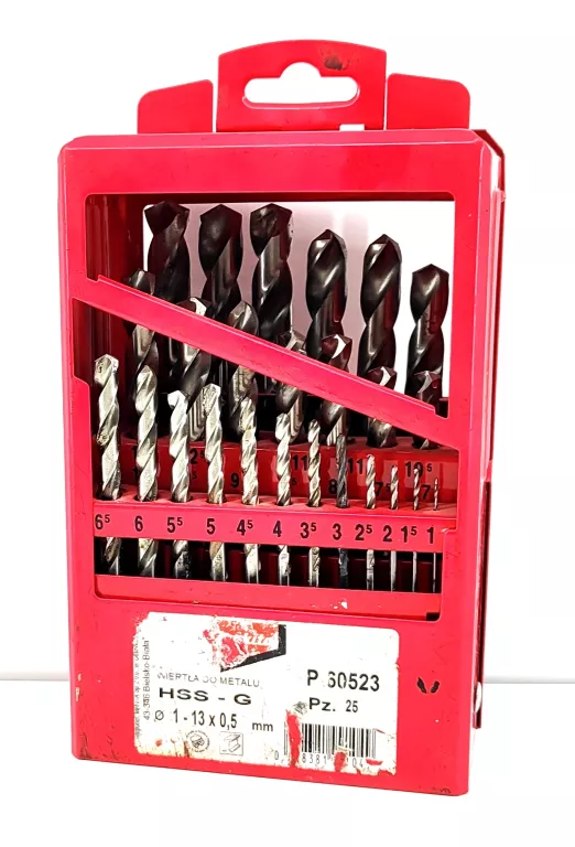 ZESTAW WIERTEŁ DO METALU MAKITA P-60523 25 SZT.