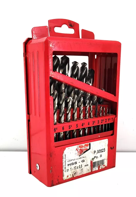 ZESTAW WIERTEŁ DO METALU MAKITA P-60523 25 SZT.