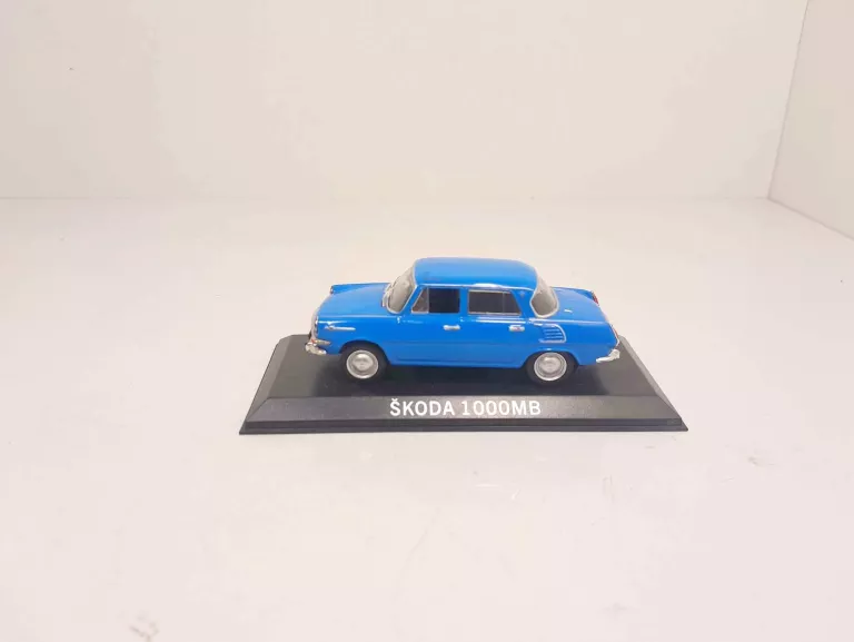 SKODA 1000MB KULTOWE AUTA PRL 1:43 ZŁOTA KOLEKCJA