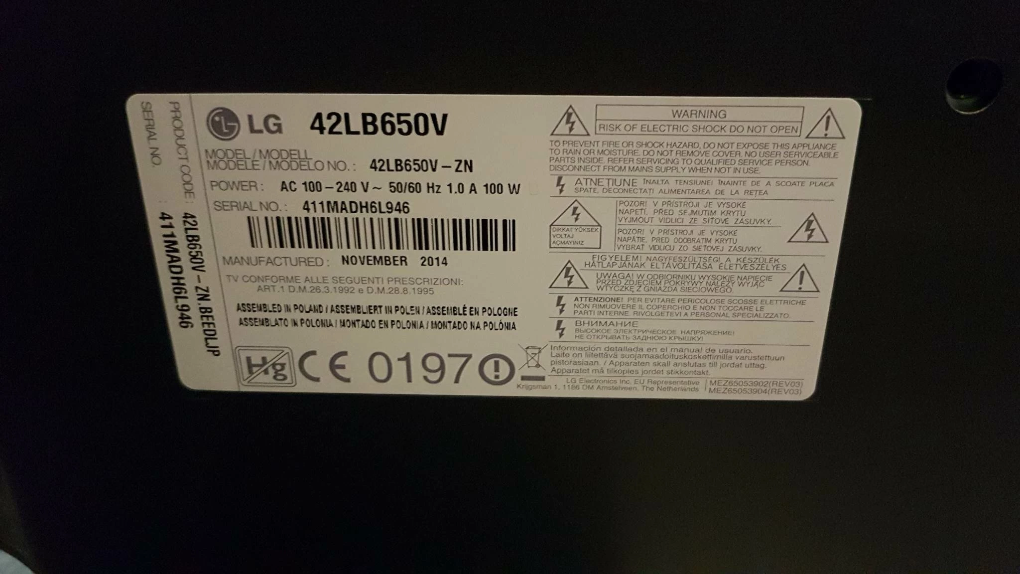 telewizor-lg-42lb650v-pilot-stan-uzywany