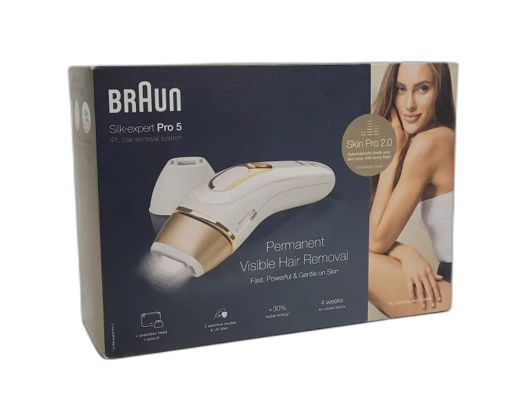 DEPILATOR BRAUN SILK-EXPERT PRO 5 BRAK KOŃCÓWEK