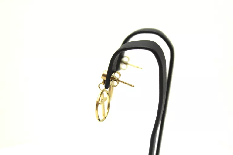 kolczyki-ze-stali-pozlacanej-krzyz-z-cyrkonia-rodzaj-2205-2