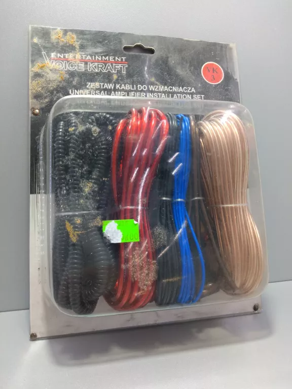 TUBA SAMOCHODOWA 2X GŁOSNIKI PEIYING+ KABLE