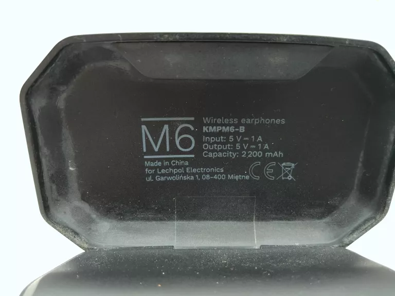 KRUGER & MATZ KMPM6-B SŁUCHAWKI BEZPRZEWODOWE