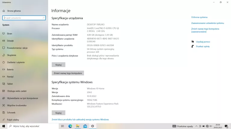 LAPTOP LENOVO V310 I5-6200/4GB RAM/R5 M430/1TB HD