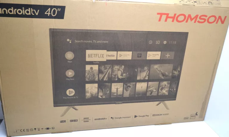 TV THOMSON 40FE5606 SMART TV + PILOT, PUDEŁKO