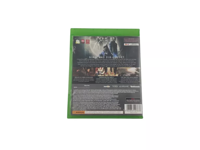 DISHONORED 2 XBOX ONE