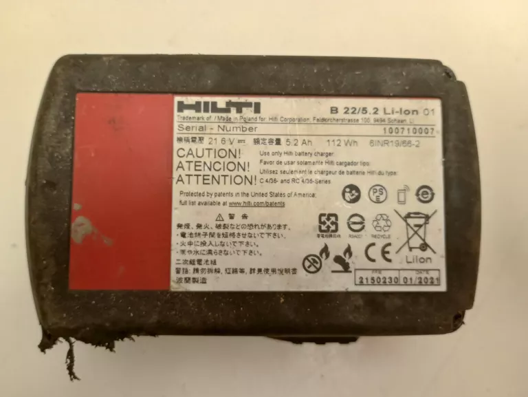 ZAKRĘTAK UDAROWY HILTI SIW 6AT-A22 22