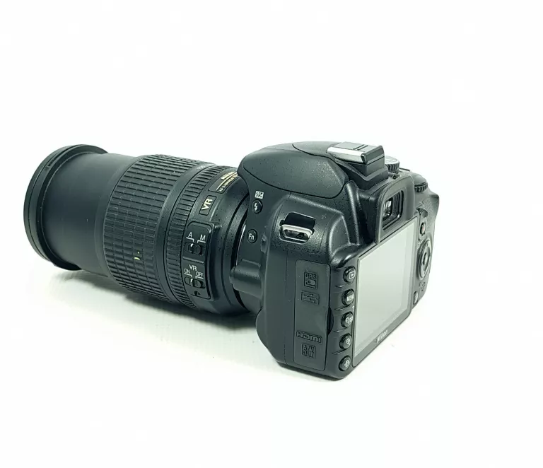 NIKON D3100 OBIEKTYW18-105 +70-300 PRZEBIEG 10674