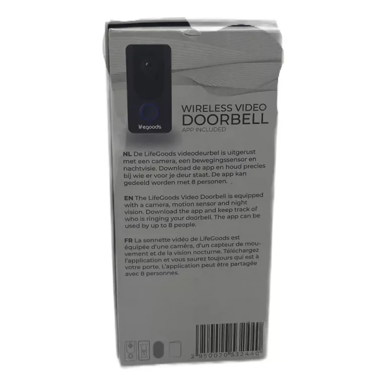 WIRELESS VIDEO DOORBELL LIFEGOODS