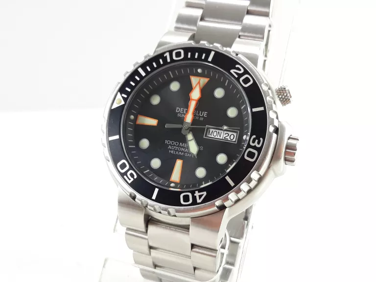 ZEGAREK DEEP BLUE SUN DIVER III AUTOMATIC SAPPHIR