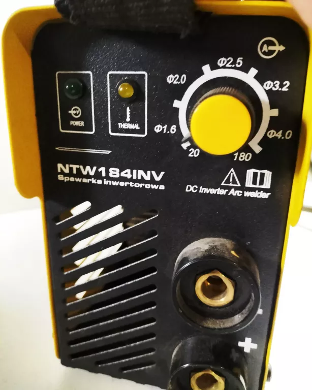 SPAWARKA INWERTOROWA NUTOOL NTW184INV 20-180 A