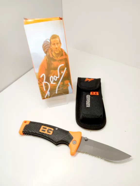 LEKKI NÓŻ SURVIVALOWY BEAR GRYLLS POLECAM!