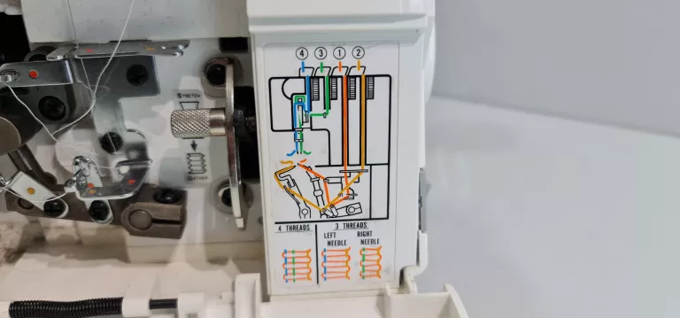 MASZYNA DO SZYCIA OVERLOCK PFAFF HOBBYLOCK 756