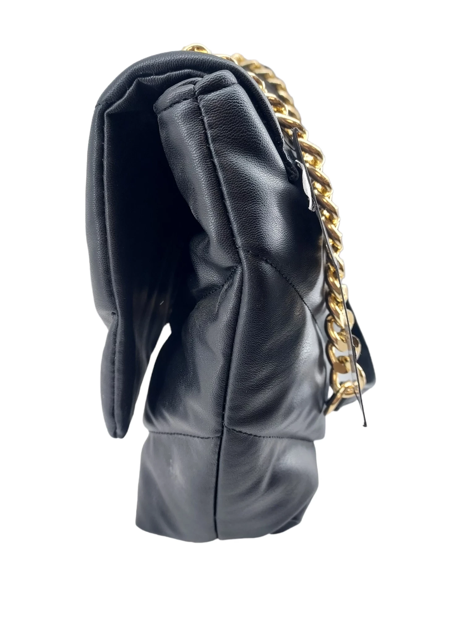 torebka-czarna-new-yoker-zloty-lancuch-marka-inna