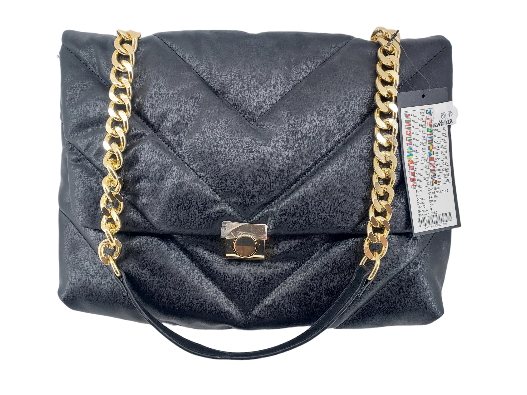 torebka-czarna-new-yoker-zloty-lancuch-mickiewicza-2a13-jaworzyna-slaska