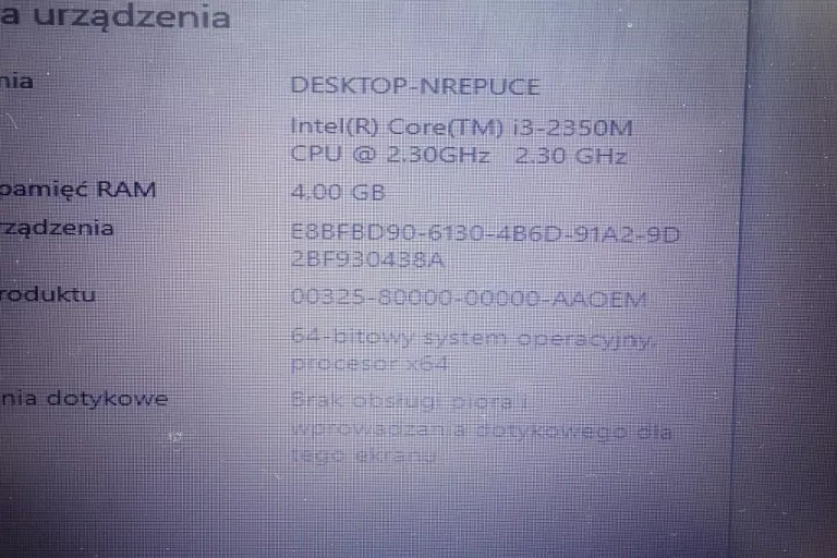 LAPTOP ASUS A54C @OKAZJA@