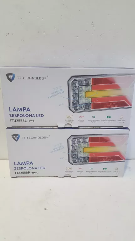 LAMPA TYLNA ZESPOLONA LED DYNAMICZNY KIERUNEK PAR