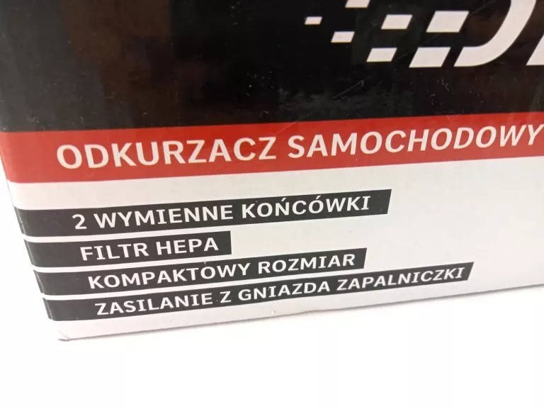 ODKURZACZ SAMOCHODOWY DYNIC