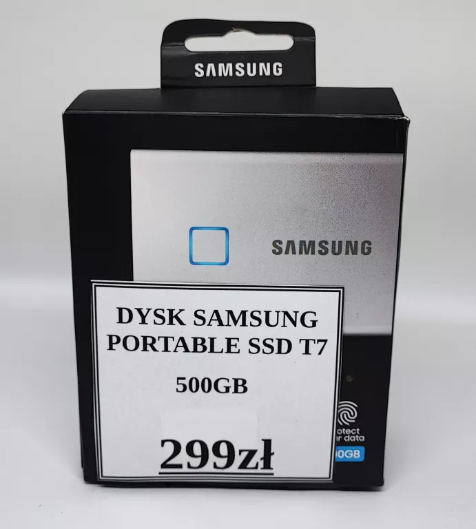 DYSK SAMSUNG PORTABLE SSD T7 500GB