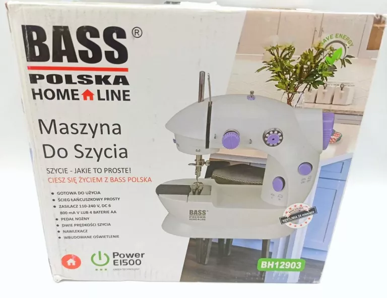 MASZYNA DO SZYCIA MINI BASS POLSKA PUD
