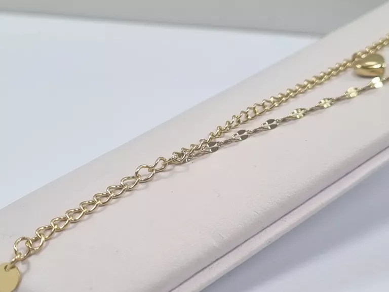 bransoletka-stal-pozlacana-podwojna-3-serca-stan-11323-2