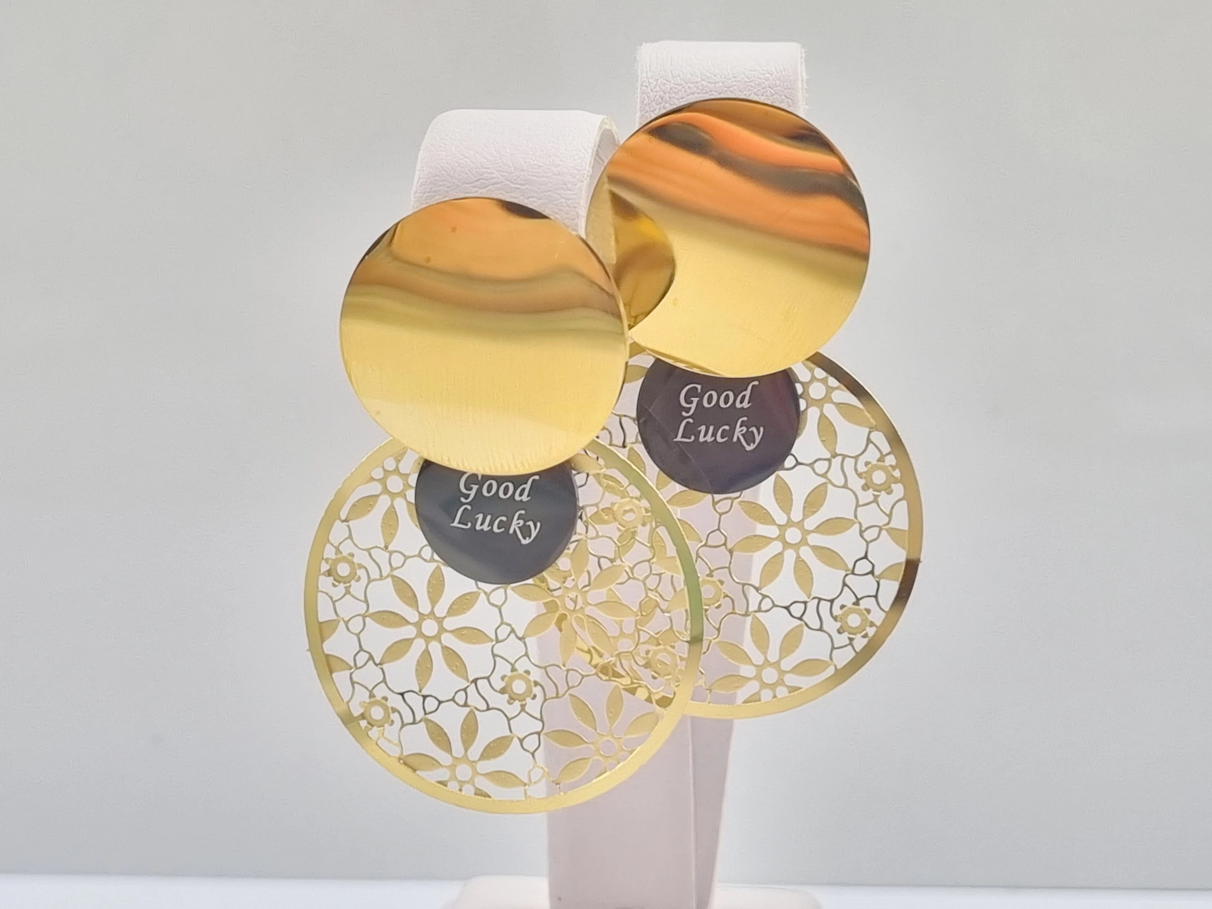 kolczyki-stal-pozlacana-azur-good-lucky-3-okregi-rodzaj-zapiecia-2207-1