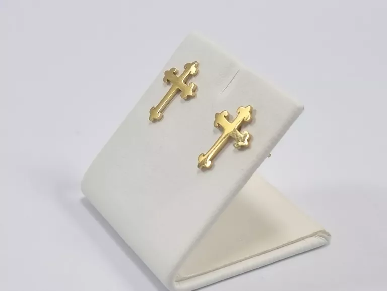 kolczyki-stal-pozlacana-sztyft-ozdobny-krzyz-ean-gtin-00305730706186