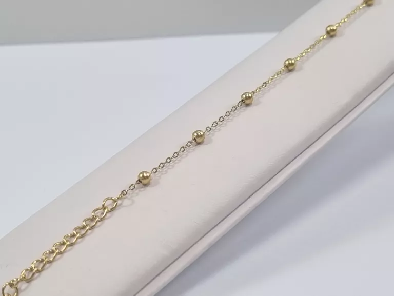 bransoletka-stal-pozlacana-9-kulek-stan-11323-2