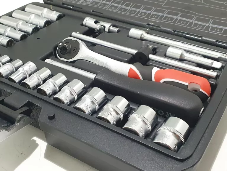 YATO ZESTAW KLUCZY NASADOWYCH 1/4'' 25SZT YT-1446