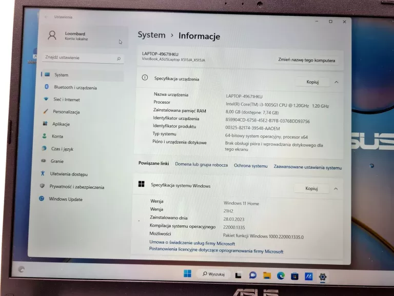 laptop-asus-x515j-i3-10th-gen-8gb-ram-512gb-ssd-wielkosc-pamieci-ram-8-gb