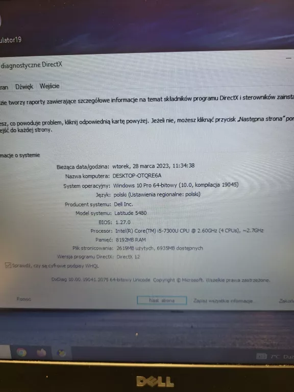 LAPTOP DELL LATITUDE 5840 I5-7GEN 8GB 256GB SSD