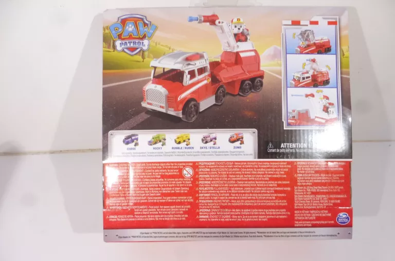 PSI PATROL BIG TRUCK PUPS MARSHALL CIĘŻARÓWKA