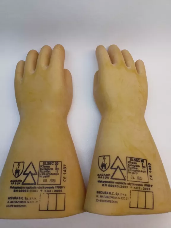 Gants Isolants En Latex T10, Classe 00 500V -E-Robur - 431803 - EPI