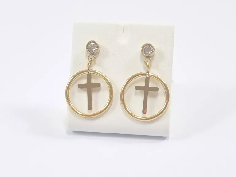 kolczyki-stal-pozlacana-krzyz-cyrkonia-okrag-ean-gtin-5903678564353