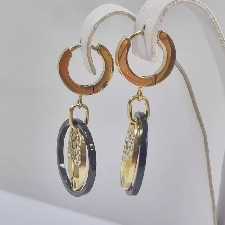 kolczyki-stal-pozlacana-czarno-zlote-drzewo-zycia-rodzaj-zapiecia-2207-1