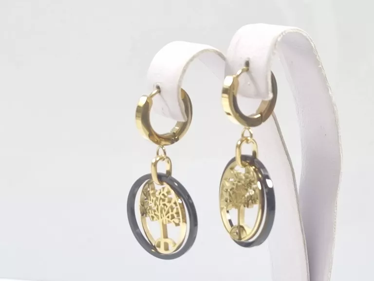 kolczyki-stal-pozlacana-czarno-zlote-drzewo-zycia-stan-11323-2