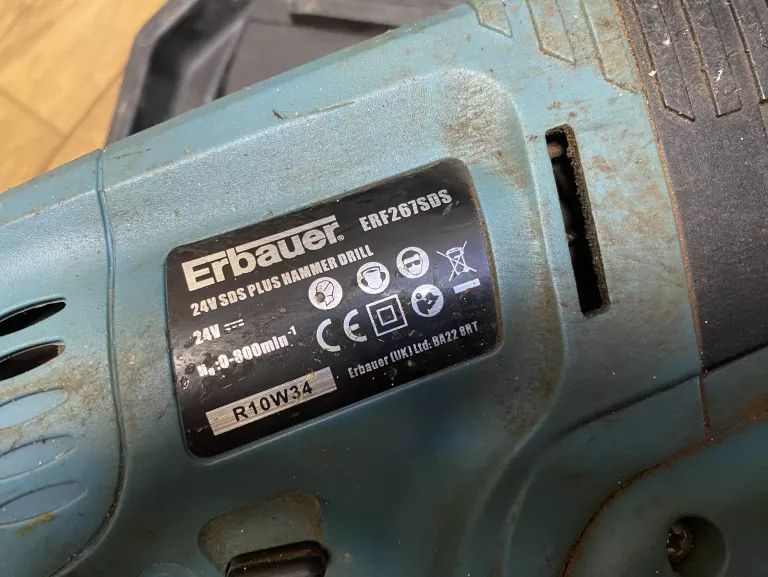 MŁOTOWIERTARKA ERBAUER ERF267SDS