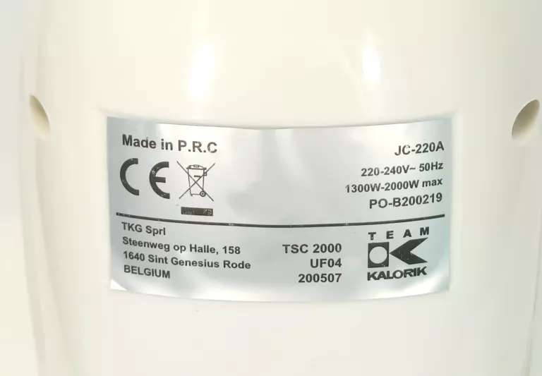 MOP PAROWY TEAM KALORIK JC-220A NA CZĘŚCI !!!