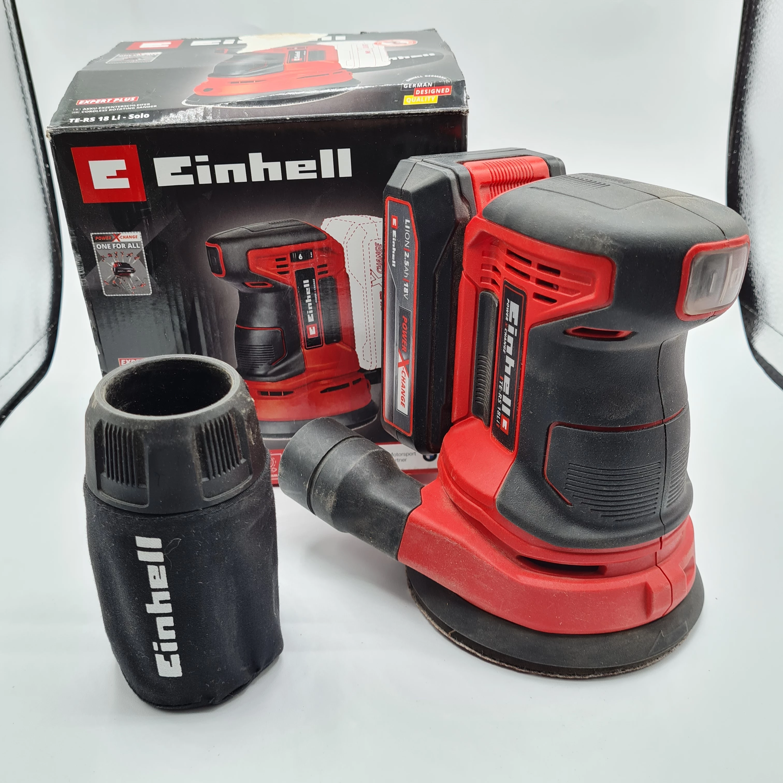 Lijadora Orbital Einhell TE-RS 18 LI 18V