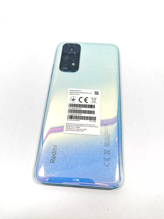 TELEFON XIAOMI REDMI NOTE 11 4/128GB B/A