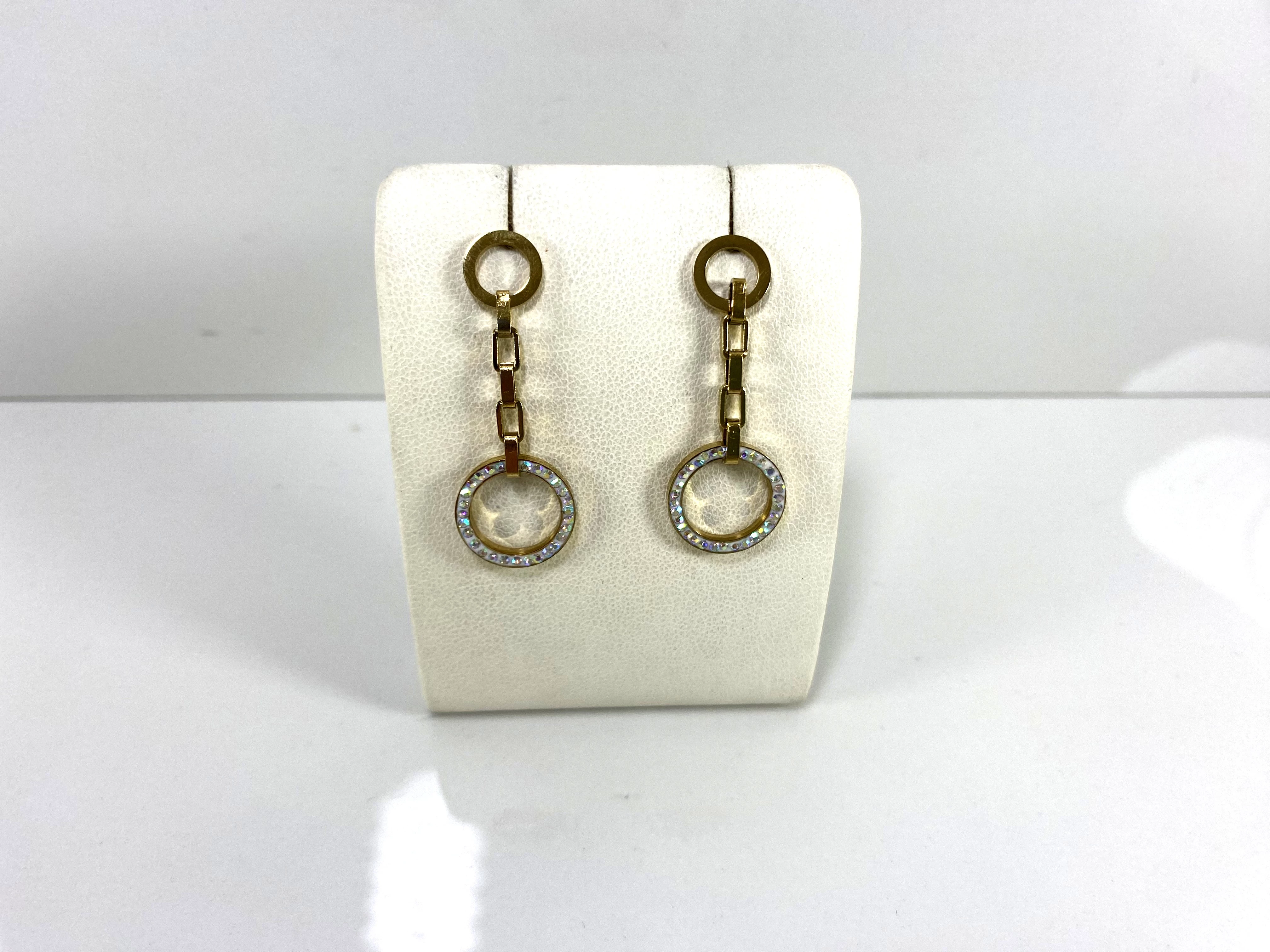 kolczyki-stal-pozlacana-okregi-zdobione-multikolor-ean-gtin-5904463924550