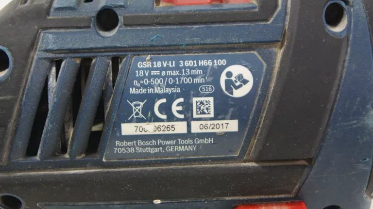 WKRĘTARKA BOSCH GSR 18 V-LI +2AQ +ŁAD