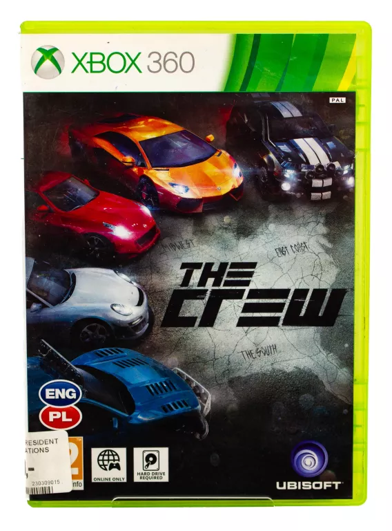 Jogos xbox 360 the crew 2