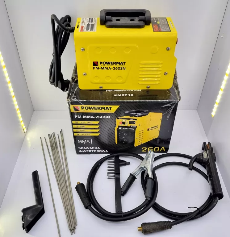 SPAWARKA POWERMAT PM-MMA-260SN PM0710 KOMPLET