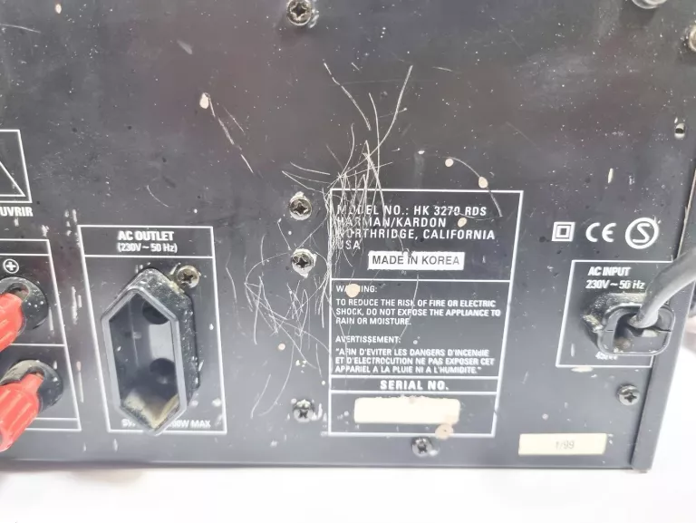 AMPLITUNER HARMAN KARDON HK-3270 @OPIS
