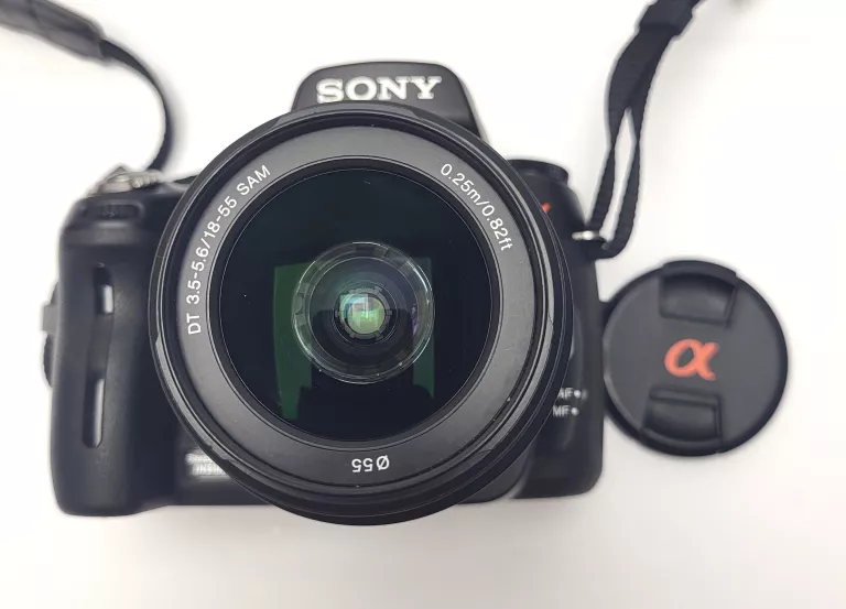 APARAT SONY ALPHA DSLR-A450 + OBIEKTYW SONY