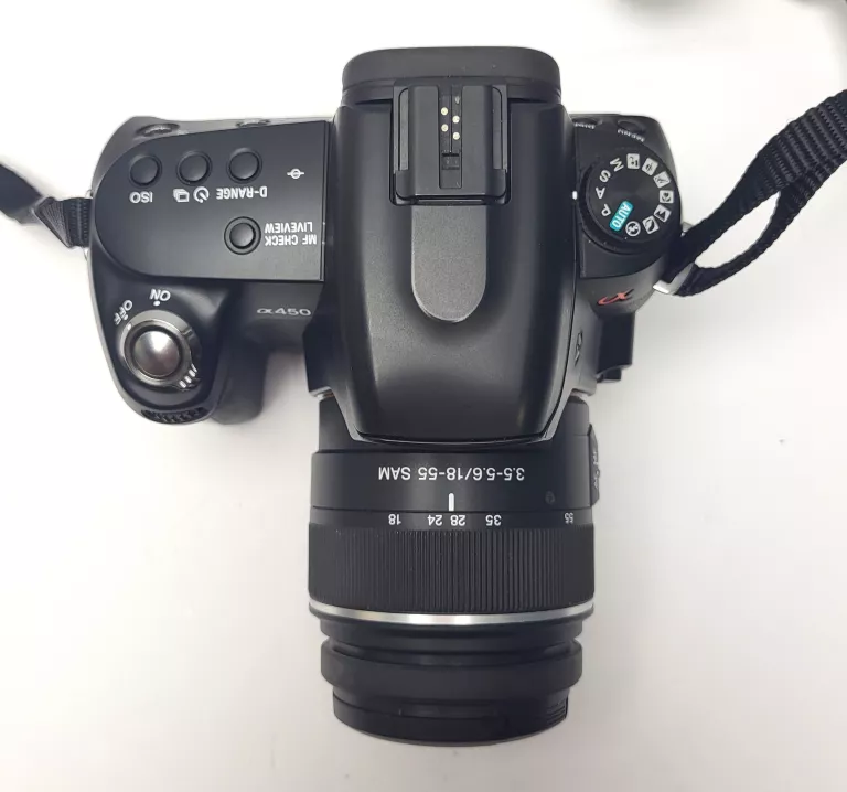 APARAT SONY ALPHA DSLR-A450 + OBIEKTYW SONY