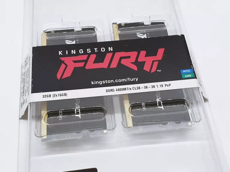 KINGSTON FURY 32GB (2X16GB) 4800MHZ CL38 IMPACT