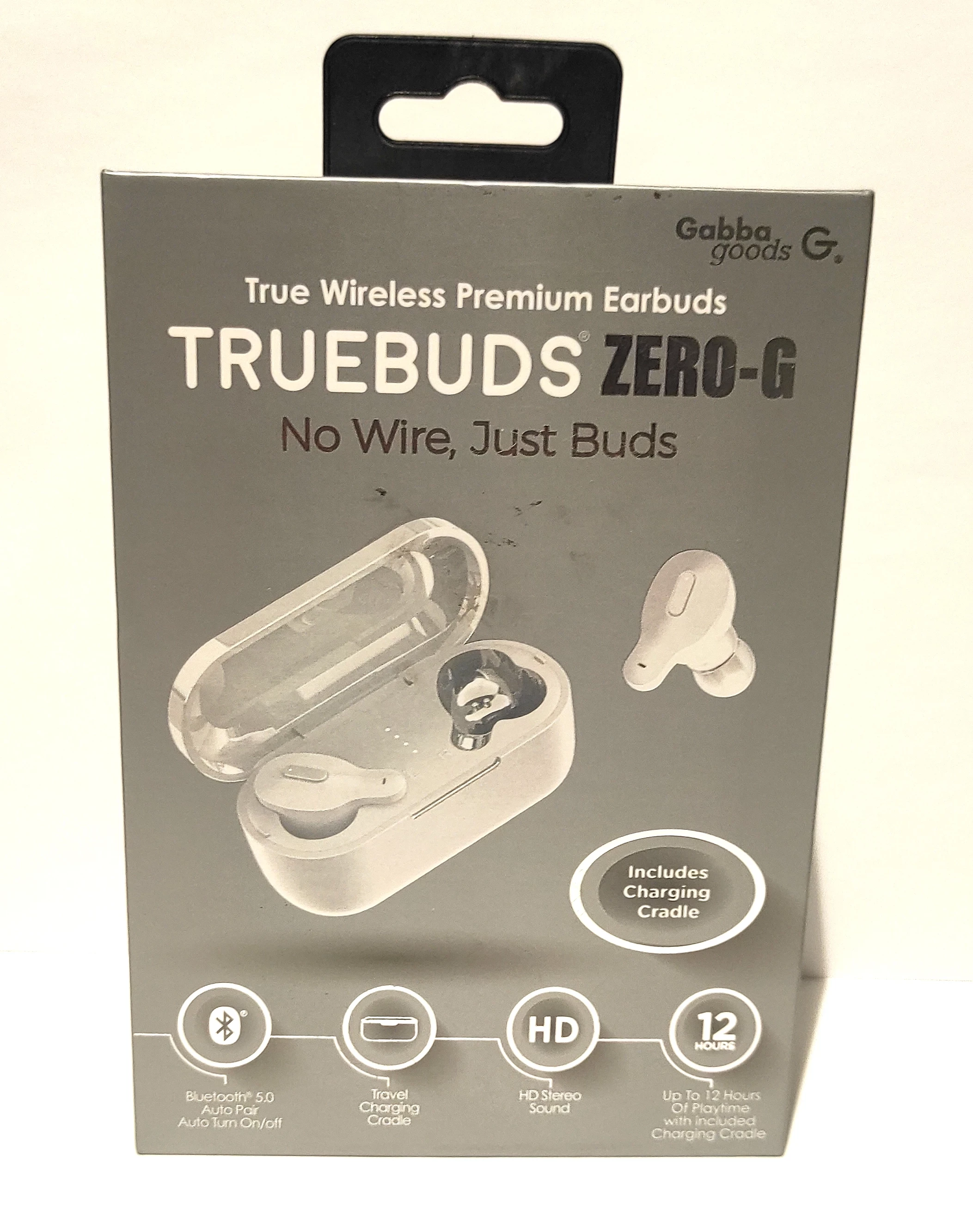S UCHAWKI BEZPRZEWODOWE GABBA TRUEBUDS ZERO G BLU Bezprzewodowe
